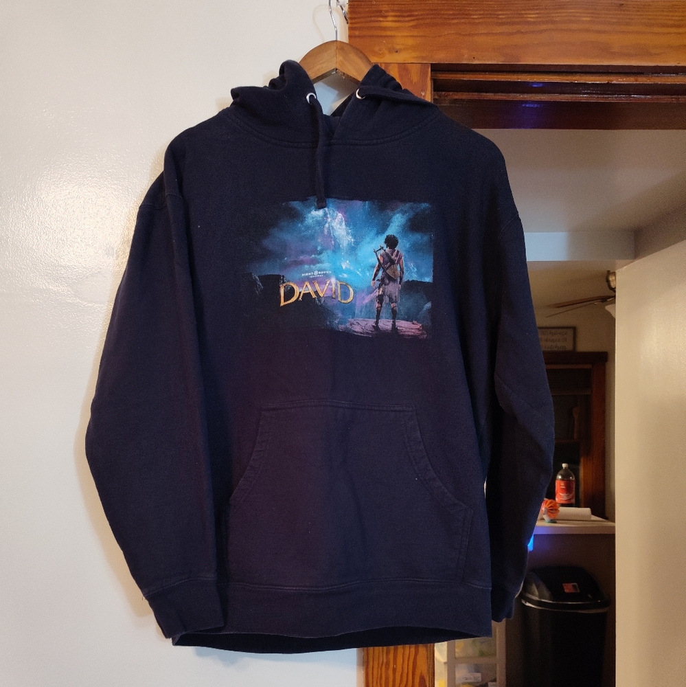Sight And Sound Theaters David Black Graphic Hoodie Large